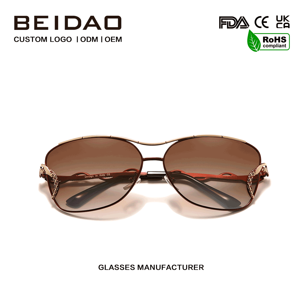2026 Big Full Rim Gradient UV400 Protection Очила за сонце Возење